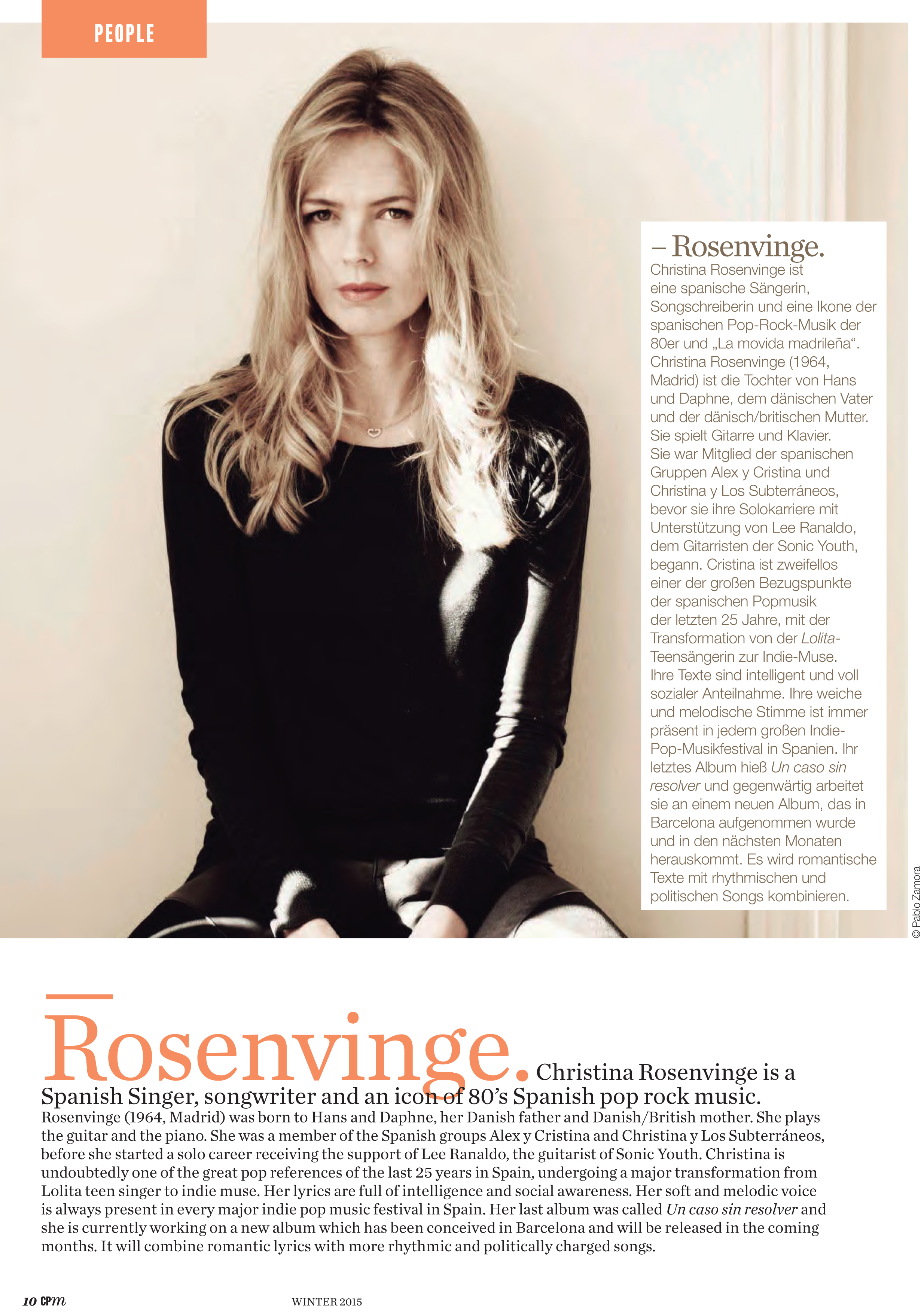 Christina Rosenvinge